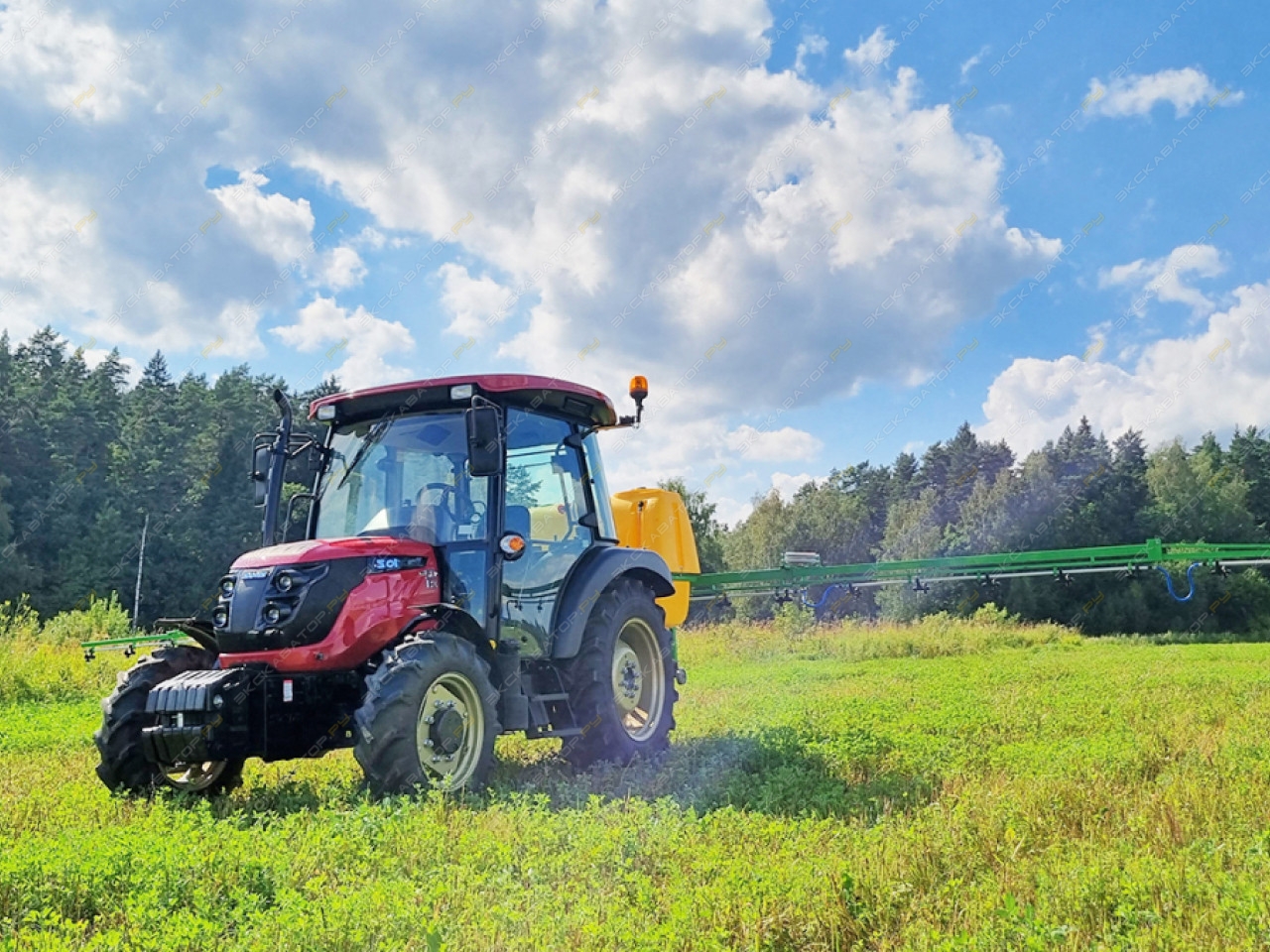 Solis-Gold 50С A/С 4x4 8+2 Radial agri 9,50-20 / 13,60-28 [2]