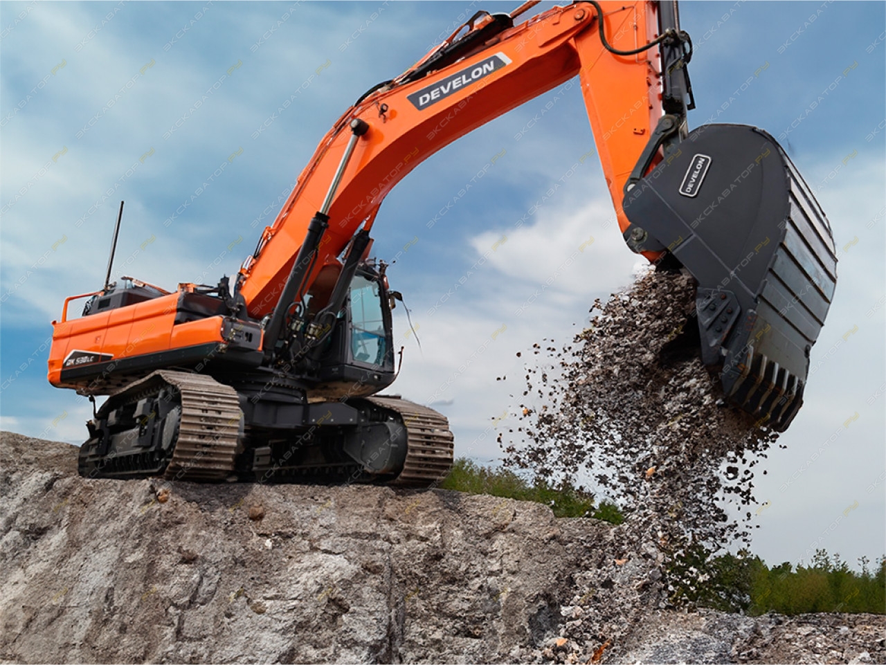 Develon DX530LC-7B Doosan [9]