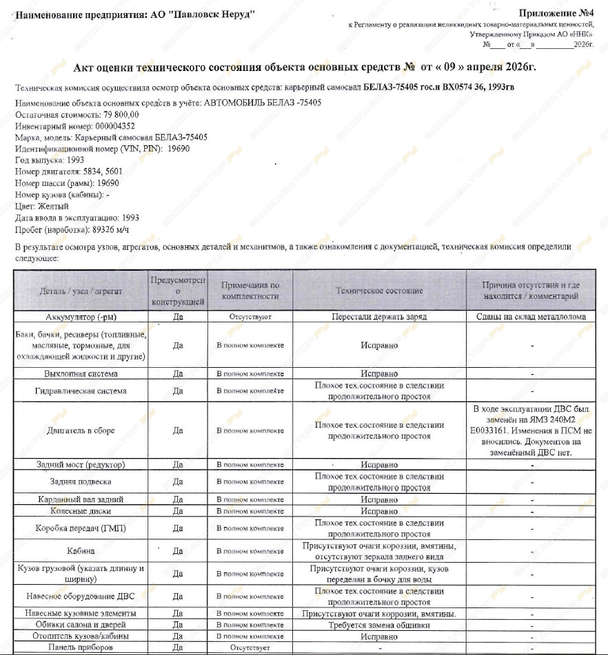 БелАЗ 7540 [1]