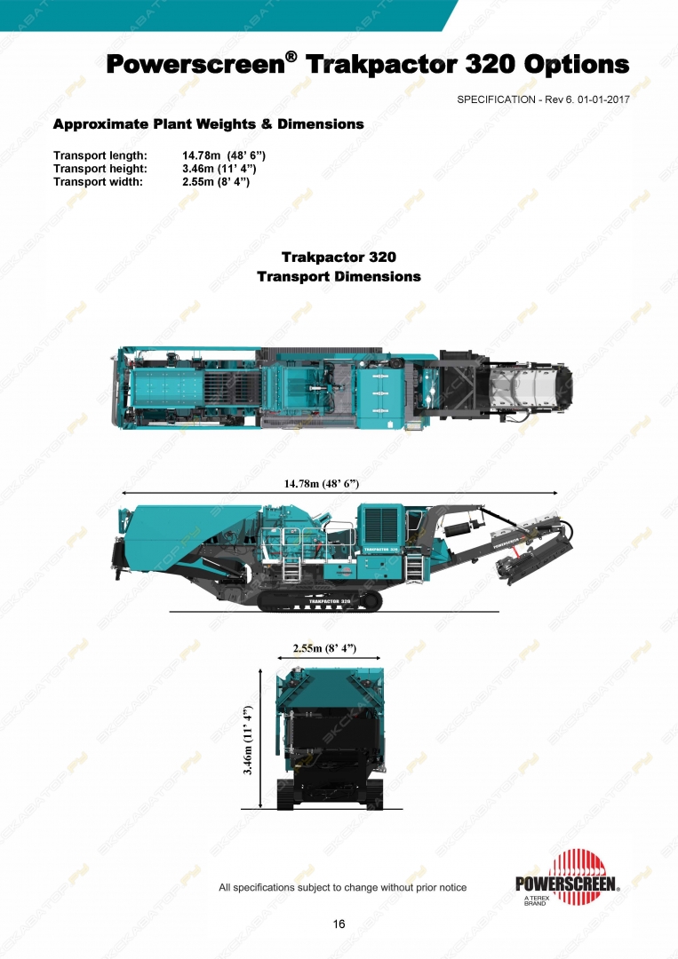 Terex GB Powerscreen Trakpactor 320 [8]