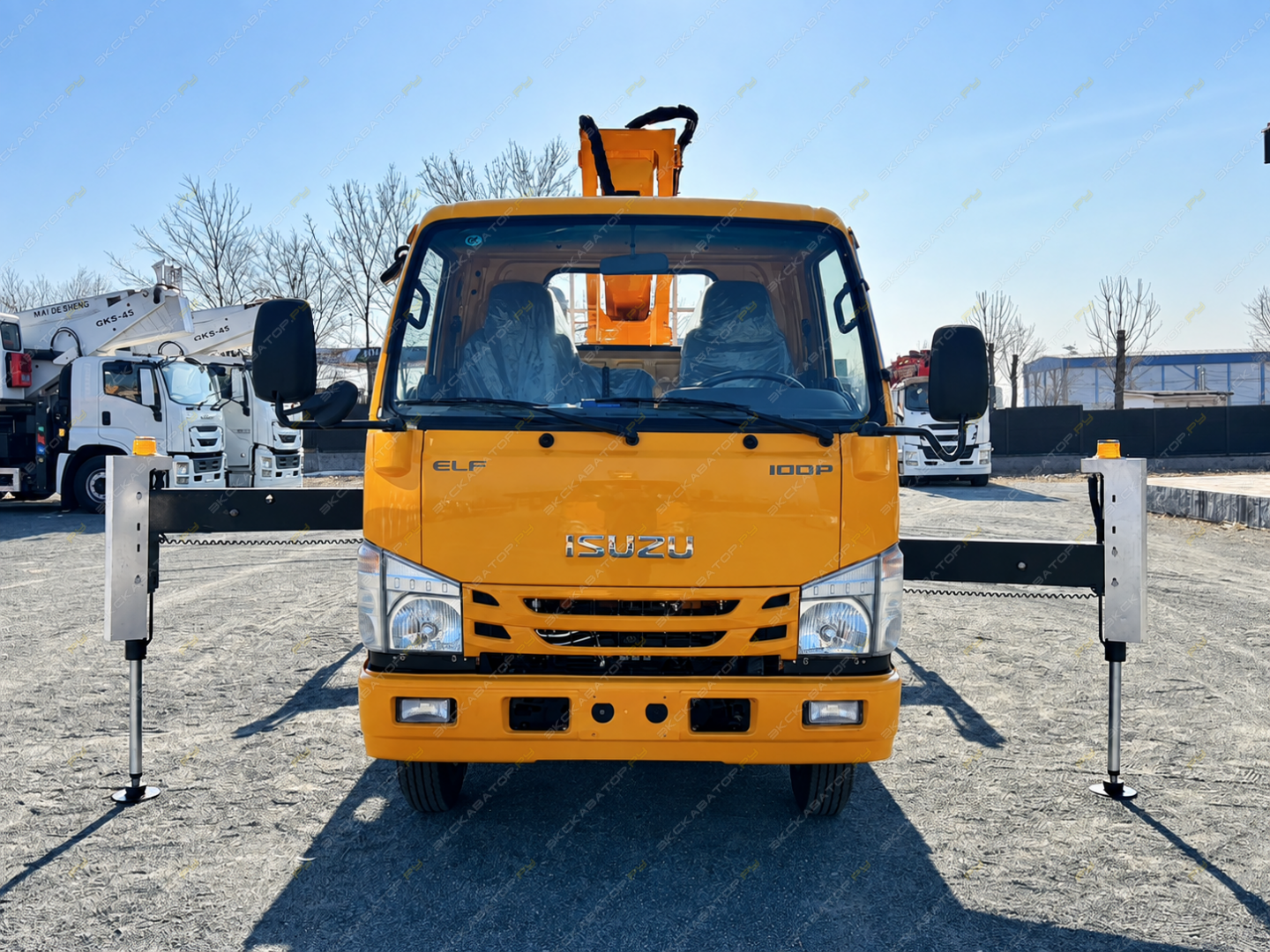 Isuzu Elf (автогидроподъемник) [1]