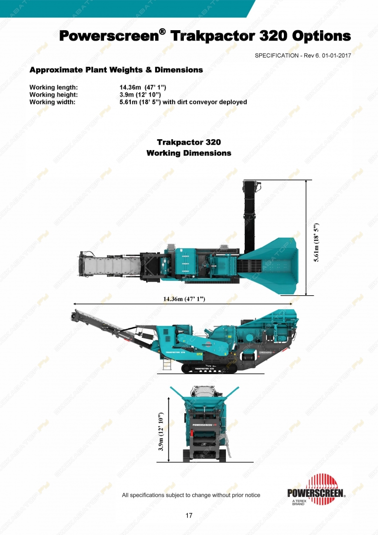 Terex GB Powerscreen Trakpactor 320 [7]