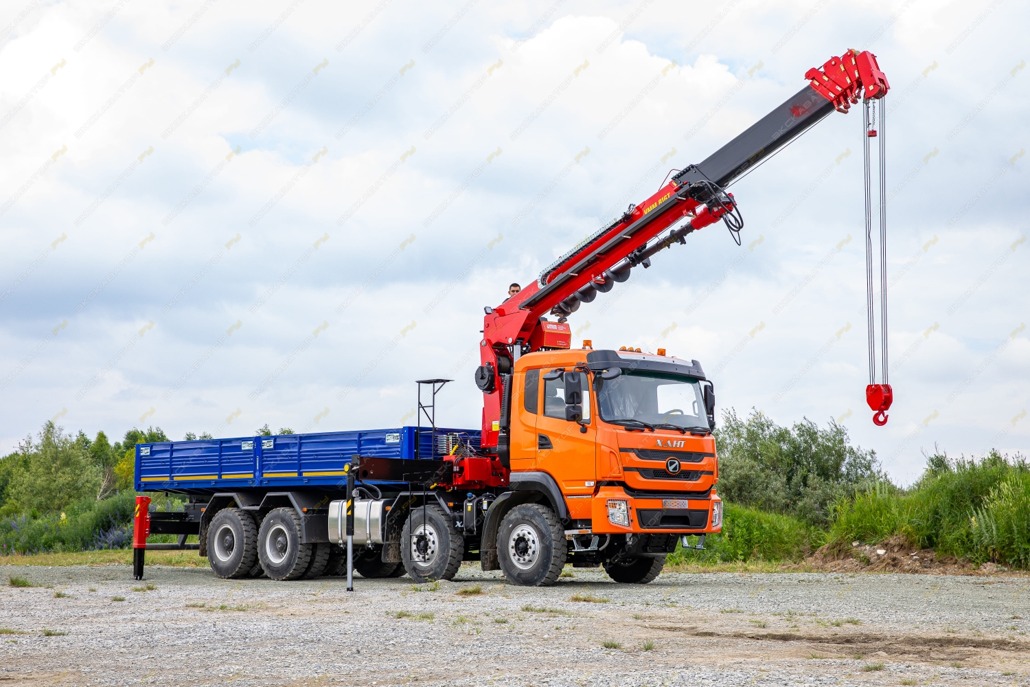 ХАНТ 8x4 c КМУ УММАШ 816T [0]