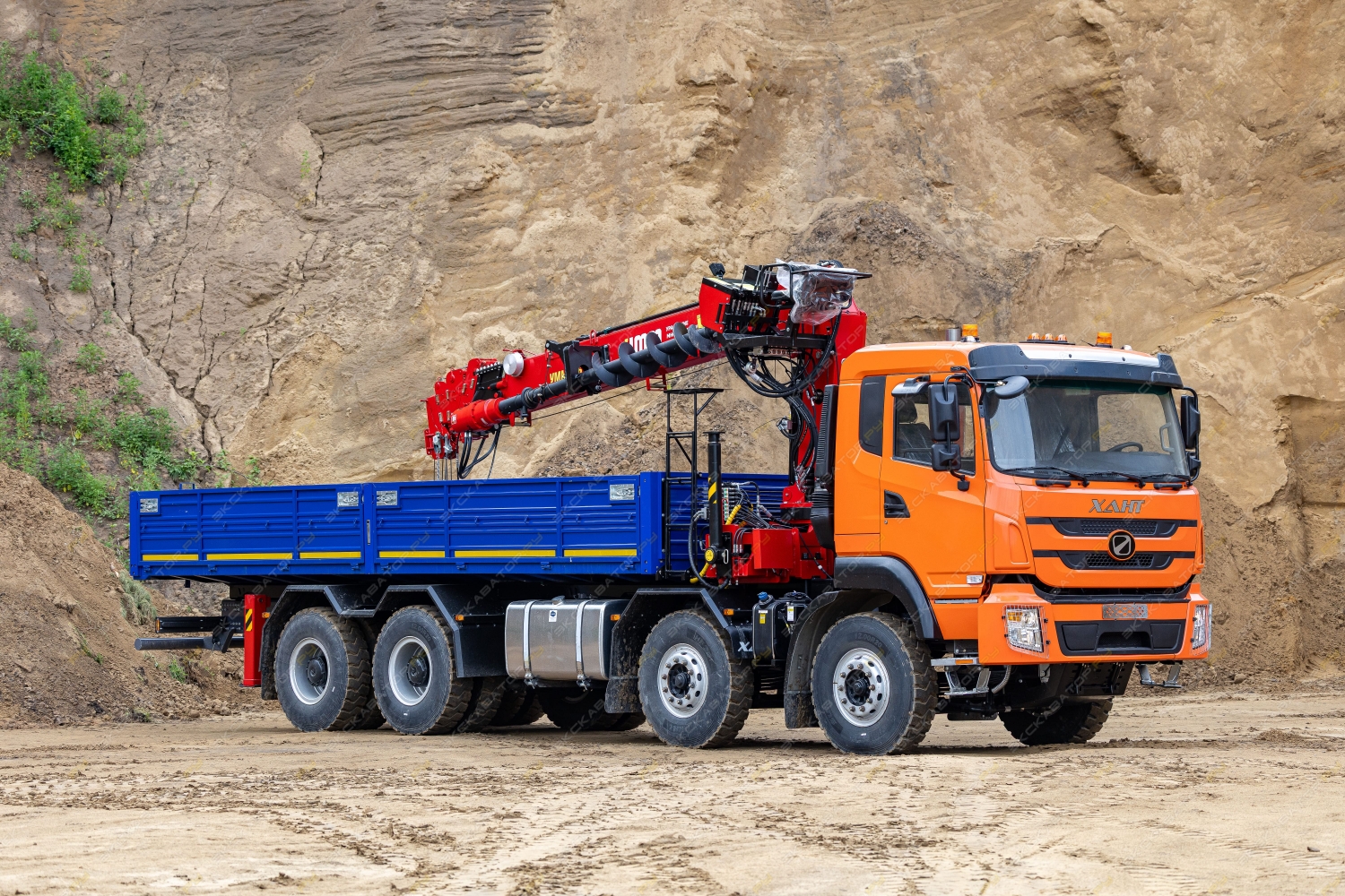 ХАНТ 8x4 c КМУ УММАШ 816T [4]