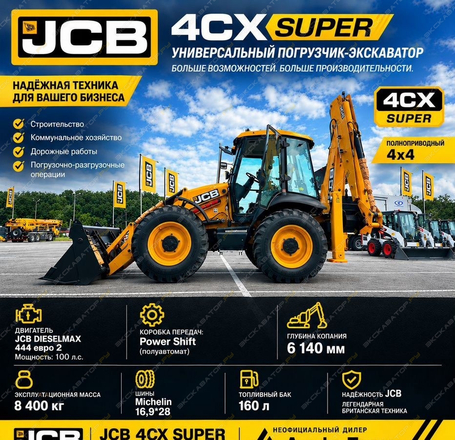JCB 4CX Super Sitemaster [0]