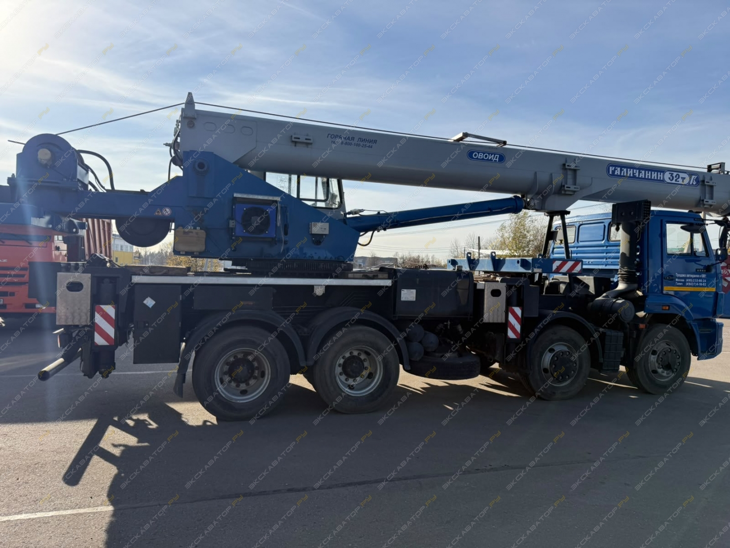 Галичанин КС-55729-1В шасси КамАЗ-6540 (8 х 4) [13]