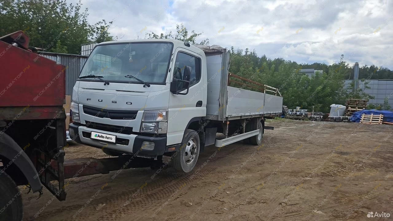 Mitsubishi Fuso Canter FE85DE бортовой [1]