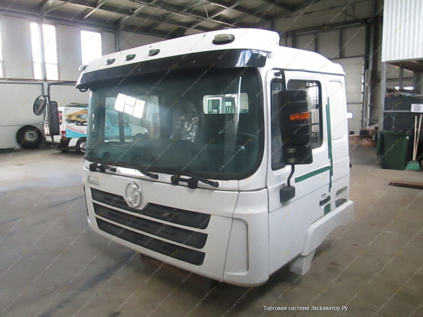 Кабина shaanxi F3000 Евро2 белая 0721 132712