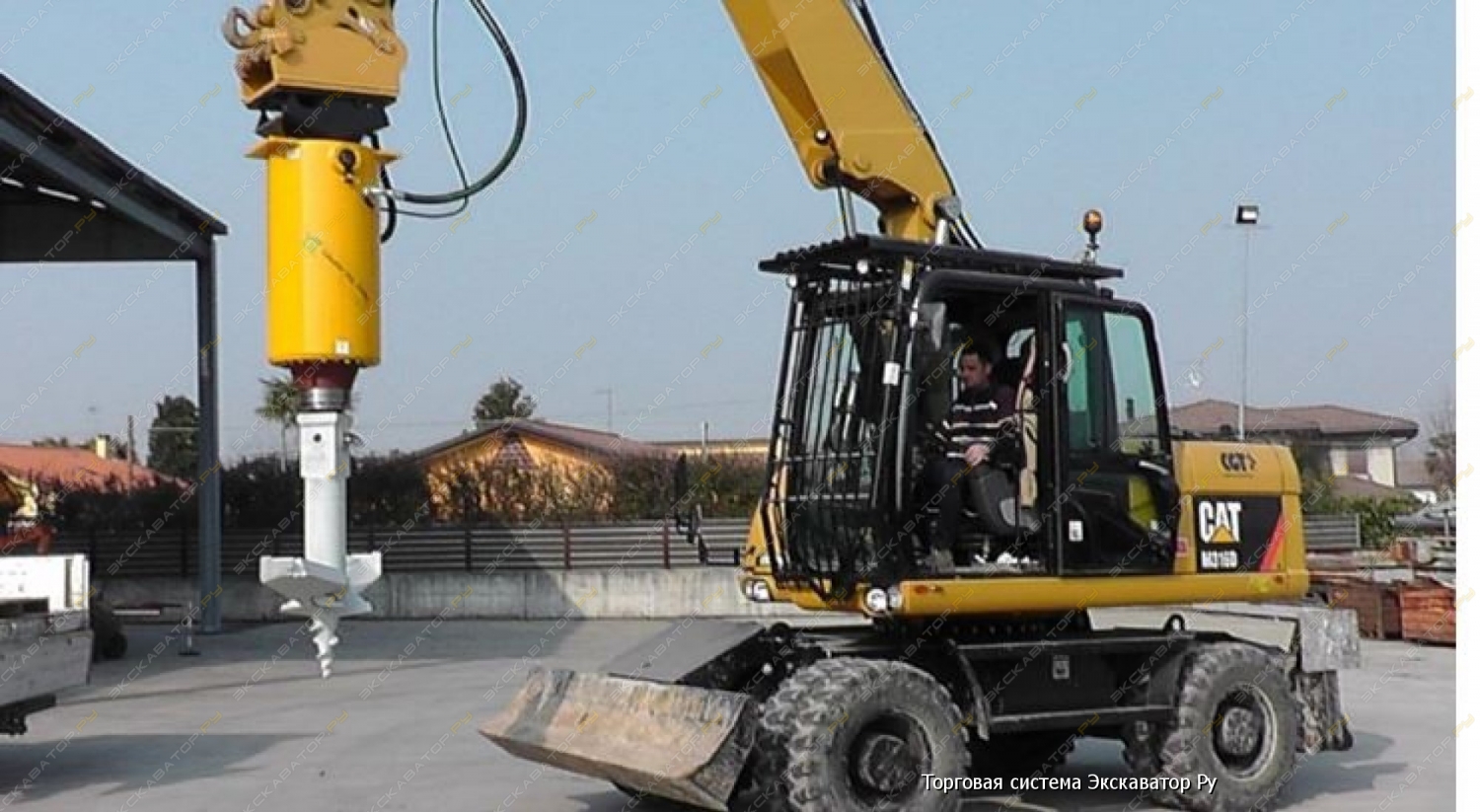 Гидровращатель для винтовых свай