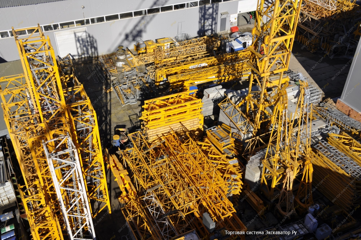 Секции мачты и стрелы бу PotainLiebherr 0226 133323