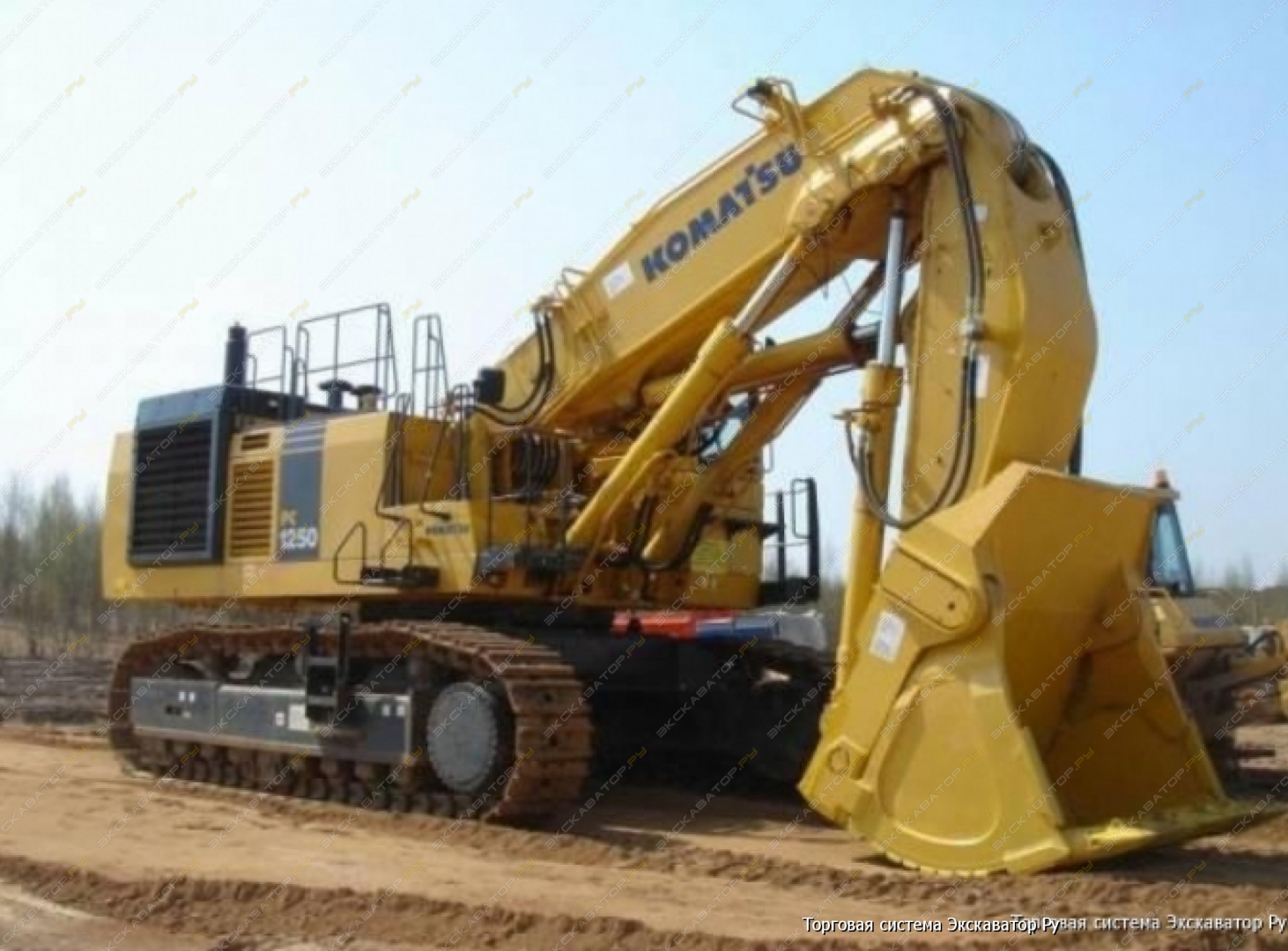 Запчасти бу на KAMATSU PC750 SE 0516 080754