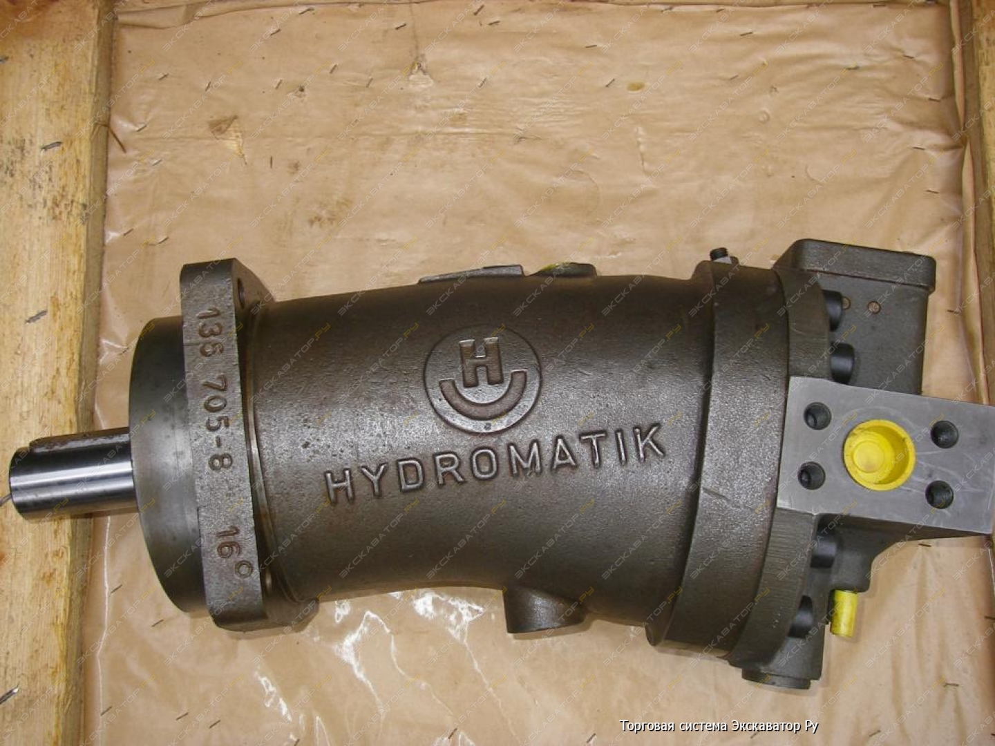 Гидромоторы Hydromatik A6v80 A6v160