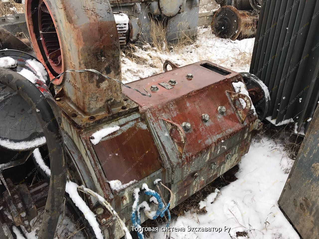 ЭЛЕКТРОДВИГАТЕЛЬ ПОДЪЁМА ДЛЯ ЭКСКАВАТОРА ЭКГ-5А [1]