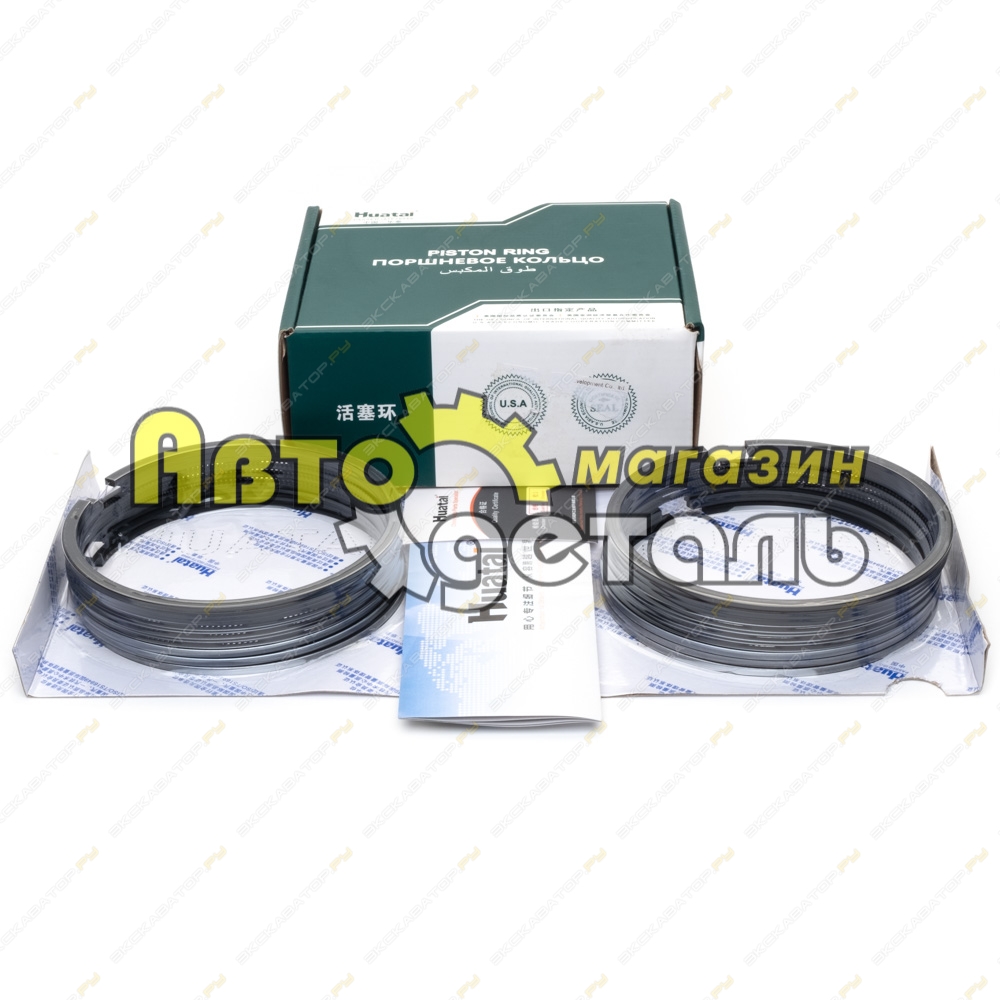 Кольца поршневые к-т WD615 WD618 WP10 HOWO SHACMAN HUATAI [1]