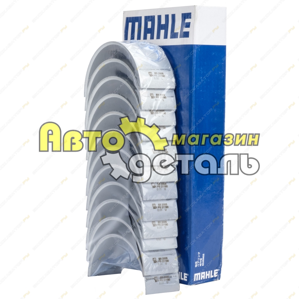 Вкладыши шатун 0.00 MAHLE 33/34 к-т WD615 HOWO [1]