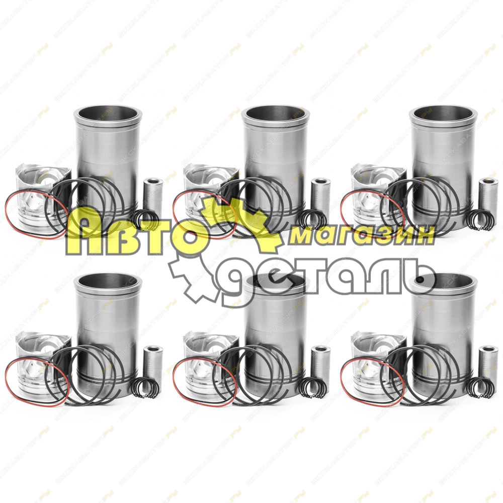 Поршневая группа к-т YC6108G/YC6B125-T21 [1]