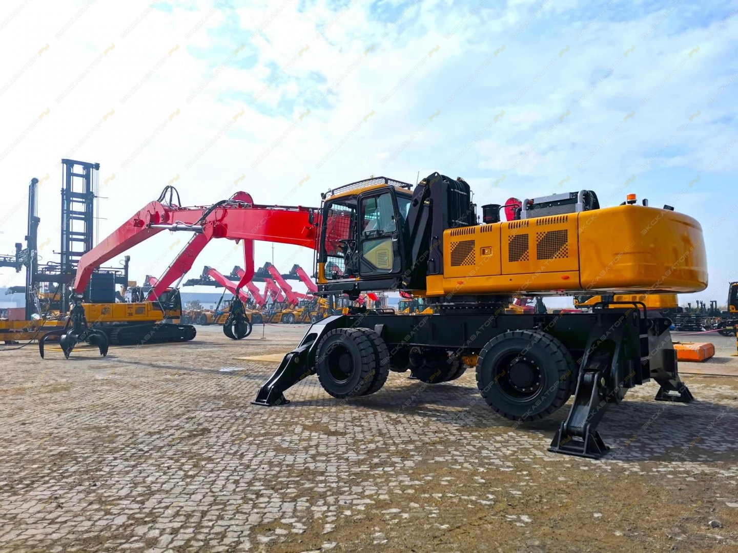 Диск колеса 60150753 8.5-24 на перегружатель SANY SMHW48 [1]
