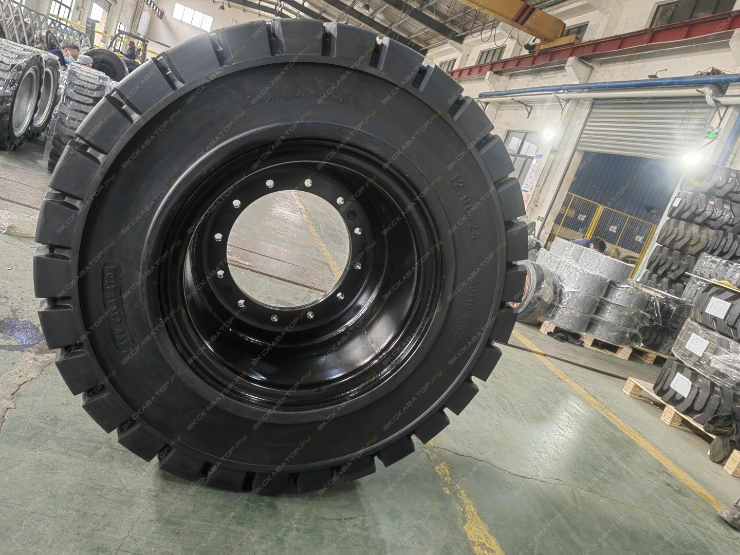 Диск колеса 60150753 8.5-24 на перегружатель SANY SMHW48 [5]