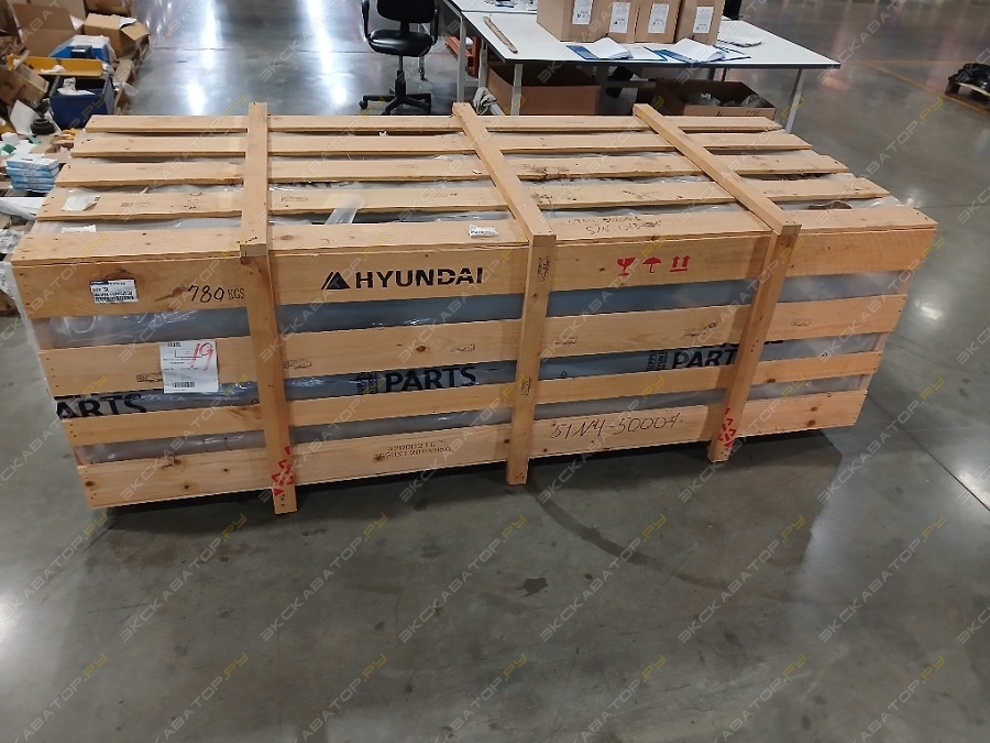 Отвал задний в сборе для R140W-7 [1]