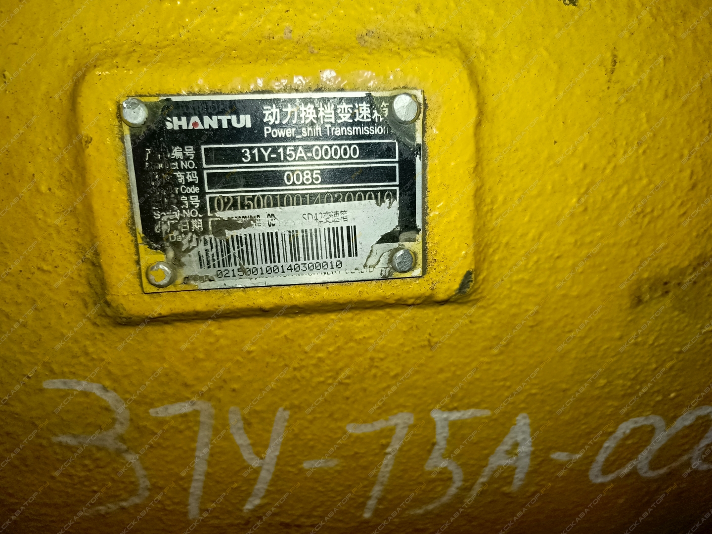 АКПП в сборе для бульдозера SHANTUI SD42-3, 31Y-15A-00000V010-SS [1]