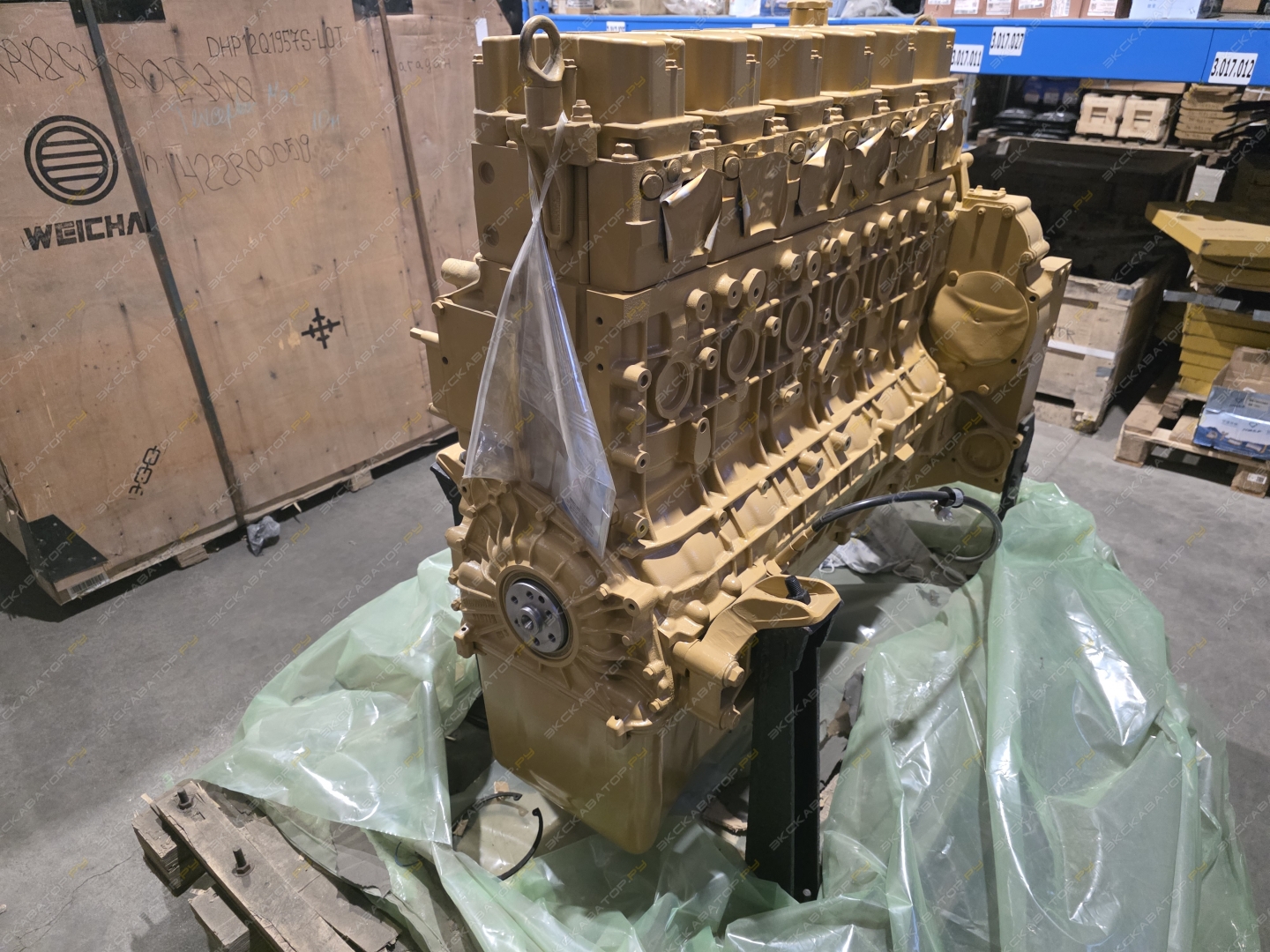 Long block двигателя Weichai WP12G460E310 для самосвала WEICHAI YZT3865R WP12, DHP12Q1957S [7]