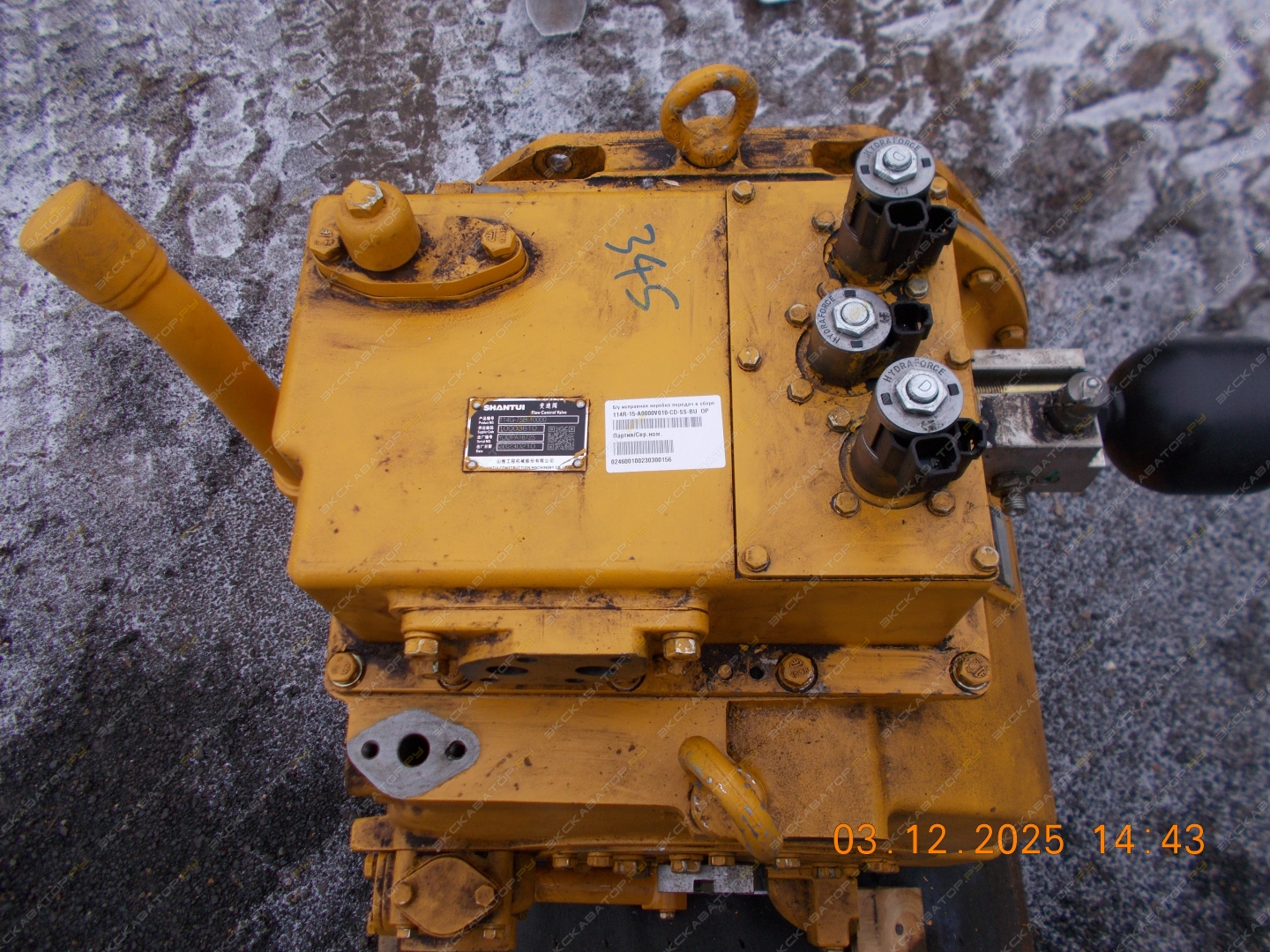 КПП в сборе, 114R-15-A0000V010-CD-SS-BU_OP [5]