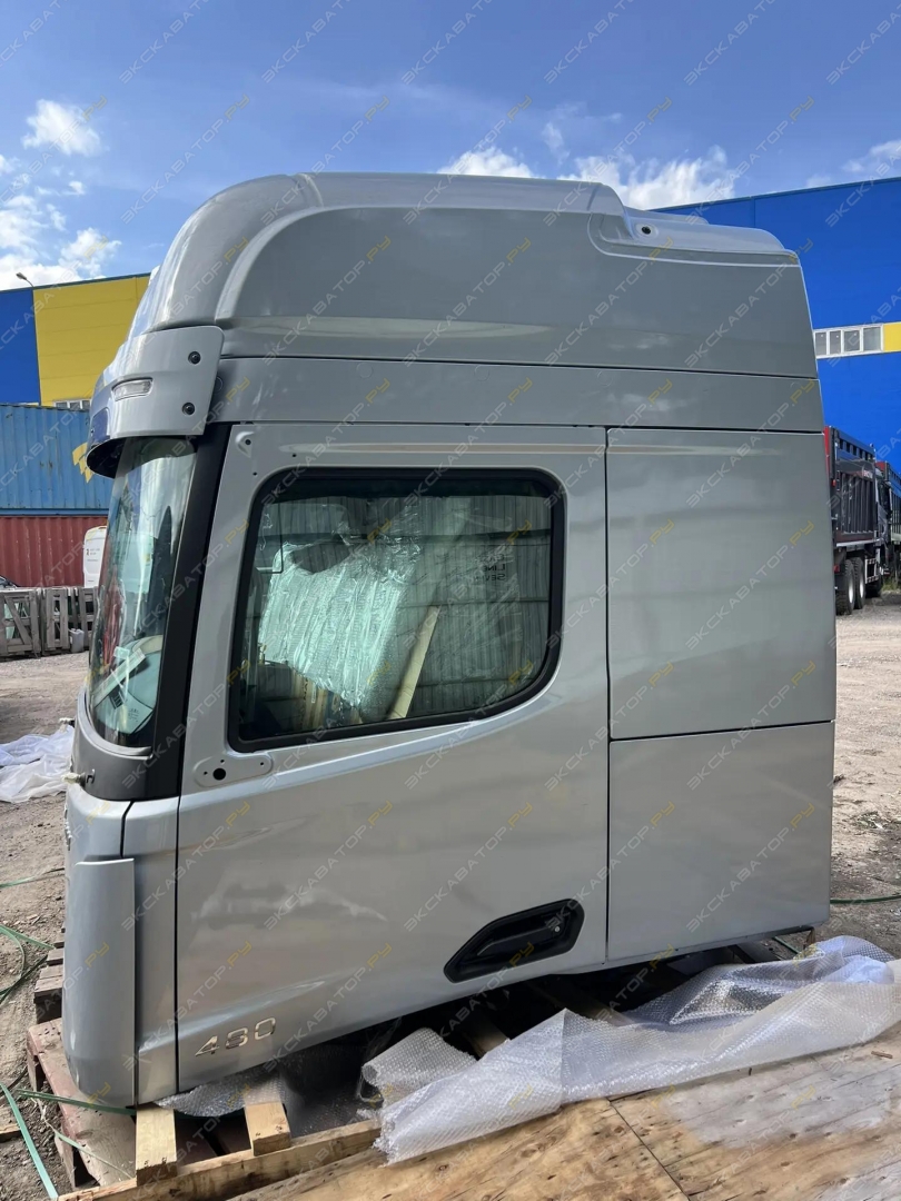 Кабина в сборе shacman X6000 новая. Все элементы для установки! Автономный отопитель салона [5]