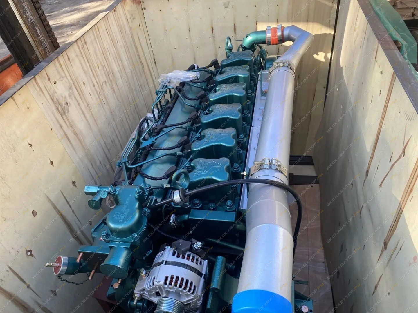 Двигатель D10.38-50 Sinotruk оригинал [2]