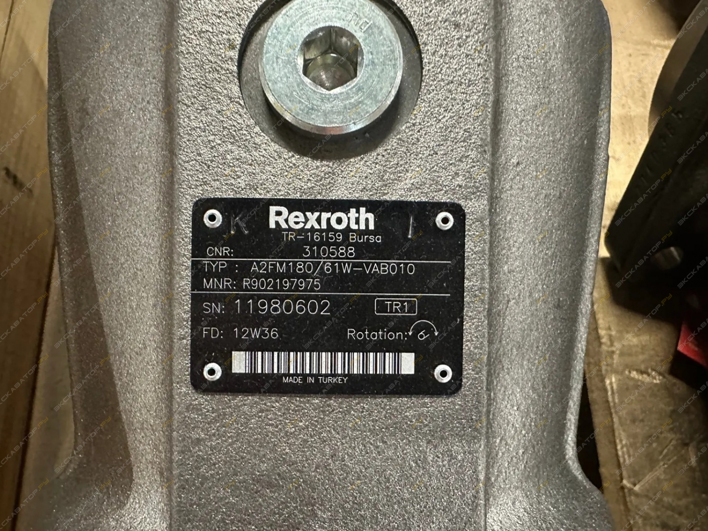 Гидромотор Rexroth A2FM180/61W-VAB010 [4]