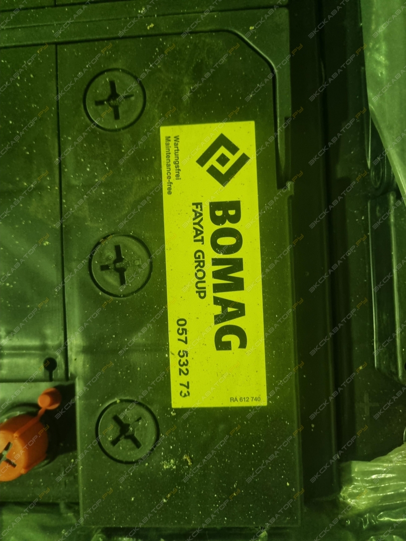 Аккумулятор Bomag, аккумуляторная батарея Bomag BW [1]