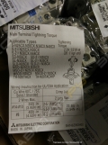 mitsubishi electric sn25cx ac48v 0609 003801