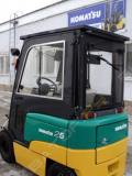 Металлическая кабина на погрузчик Komatsu 2,5т [2]