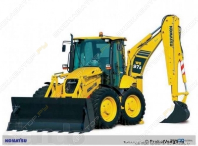 Komatsu WB97S-2 07-28 14:37:23
