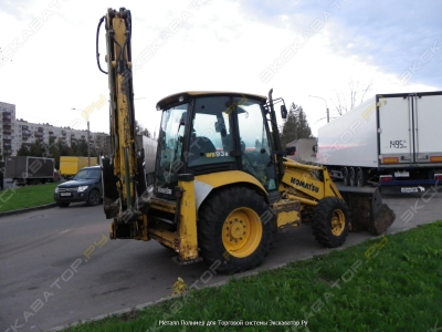 Komatsu WB93S-5 07-29 14:36:01