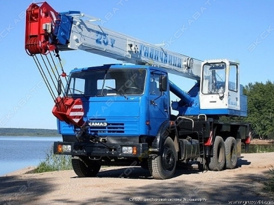 аренда автокрана 25 тонн