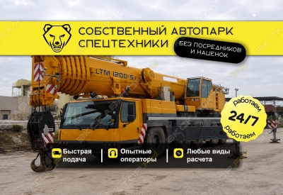 LIEBHERR LTM 1200 (200 тонн 72 + 36 метров гусек) [0]