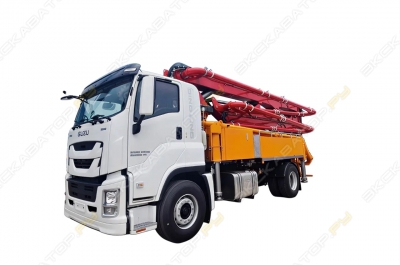 Автобетононасос JIUHE на шасси ISUZU 4х2 дв 164kw  [0]