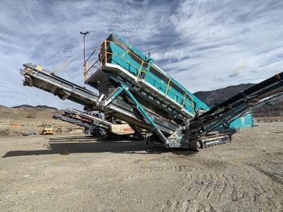 Powerscreen Chieftain 2100X track (3 Deck) [2]