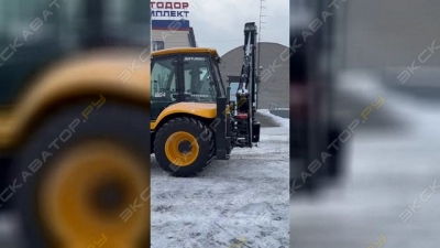 Экскаватор-погрузчик