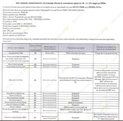 БелАЗ 7540К  [1]