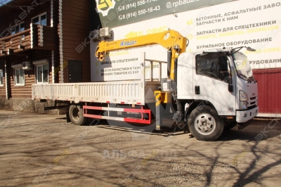 Elf KV100 4x2, КМУ HYVA HB60 3.2 т [2]
