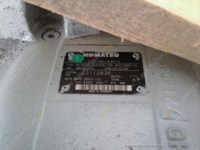 ГИДРОНАСОС KOMATSU 1110 084339