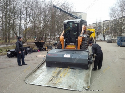 Щетка с бункером 0129 132029