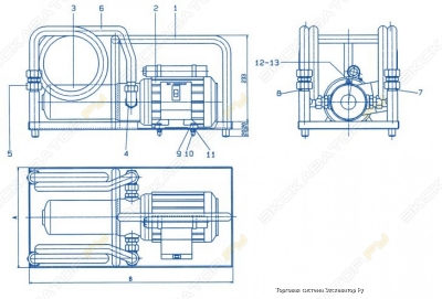 Размеры ДхШхВ 610 х 305 х 233 мм, вес 26 кг