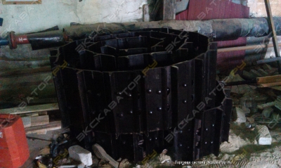 Ходовая часть в комлекте на Shantui SD16 0716 160546