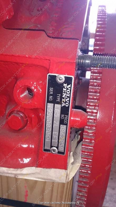 Двигатель  Volvo Penta LB 57L EFI 0916 123634
