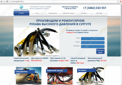 РУКАВА ВЫСОКОГО ДАВЛЕНИЯ РВД 0917 150737