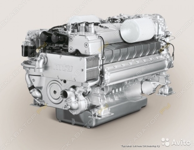 Промышленный дизельный двигатель MTU 16V2000G65 Германия 1014 172740