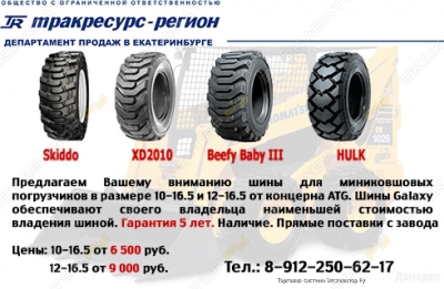 Шины для минипогрузчика 10165 и 12165 ЛУЧШАЯ ЦЕНА 0729 140622