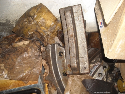 Сегменты звёздочки и катки на Komatsu D355C-3/D355A-3 [2]